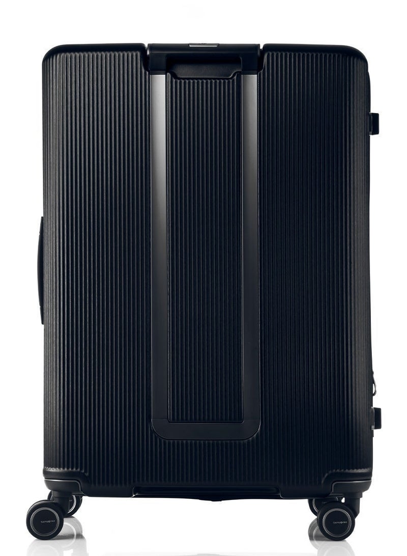 Samsonite Minter Suitcase Check-In Size 75 cm / 28 inch, 4 Spinner Wheels, Polycarbonate, Black|Aero-Trac Suspension Wheels|TSA Lock|Expandable|Removable Divider|Carry Hook - 10 Years International Warranty - Image 4